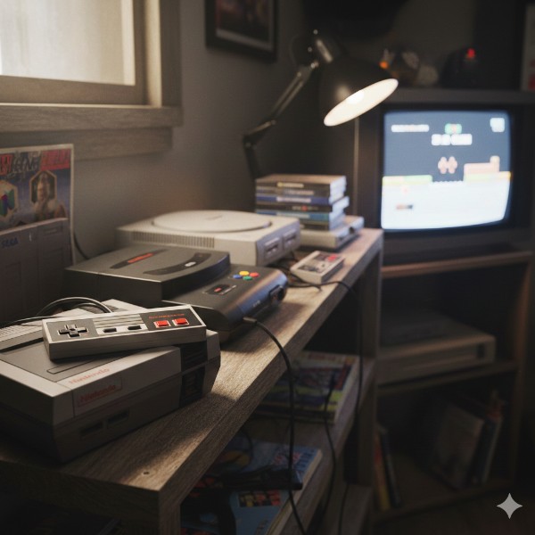 RETRO GAMES NOSTALGIA