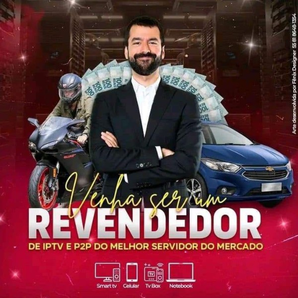 Revenda TV online OTT /P2P