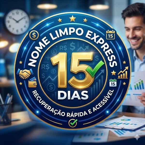 Limpa nome em 15 dias