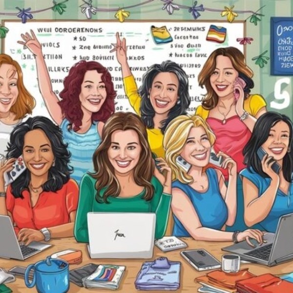 Amigas apoiam amiga Shopee e Tiktok