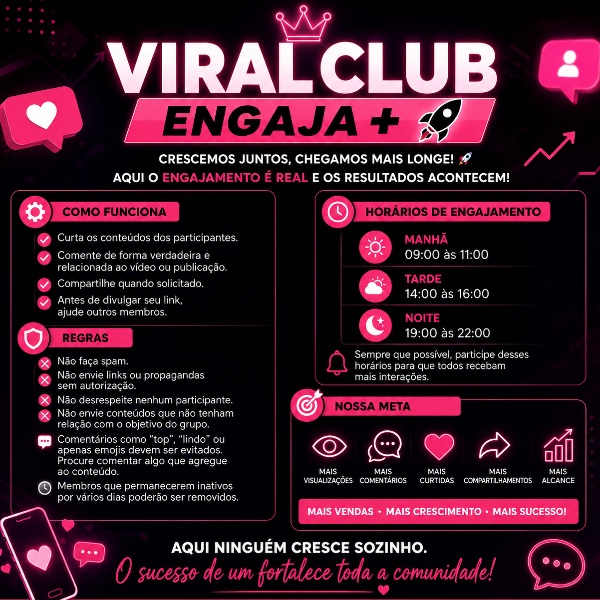 👑 Viral Club | Engaja+ 🚀
