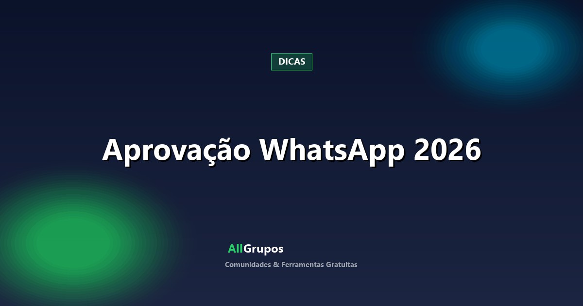 Educação 4.0 Brasil: O Segredo da Aprovação 2026 – Dominando Grupos de Estudo no WhatsApp para Concursos