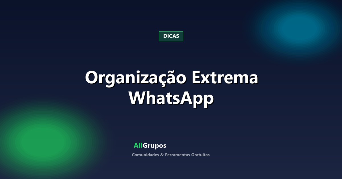 O Segredo PRO do WhatsApp 2026: Domine o Caractere Invisível para Organização Extrema e Comunicação Impecável!