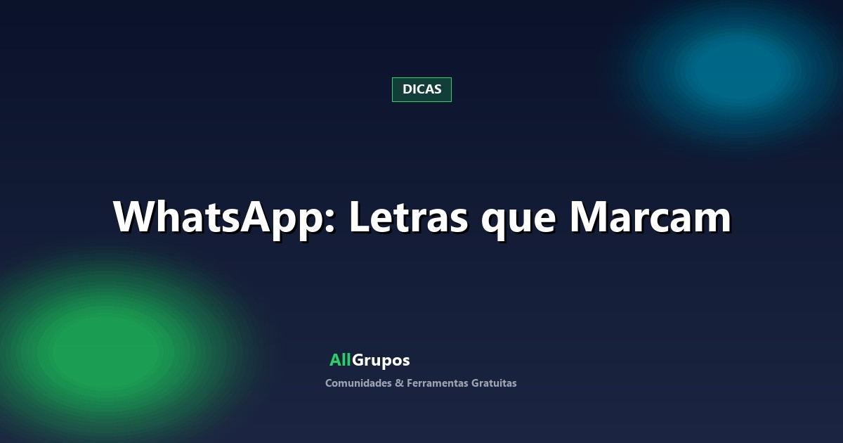 WhatsApp 2026: O Código Secreto das Letras Diferentes que Vão Virar Jogo na Sua Bio e Mensagens (Estratégia BR!)