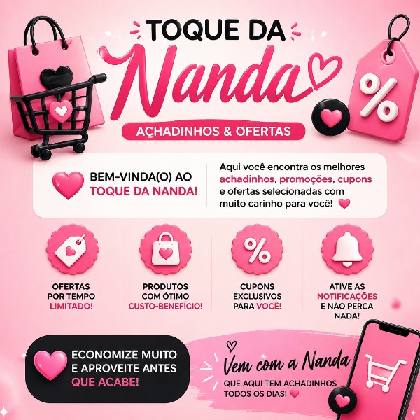 💖 Toque da Nanda | Achadinhos - Link de Grupo WhatsApp