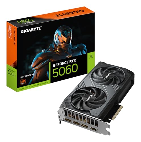 🛍️ Placa de Vídeo Gigabyte RTX 5060 8GB GDDR7 128 BITS