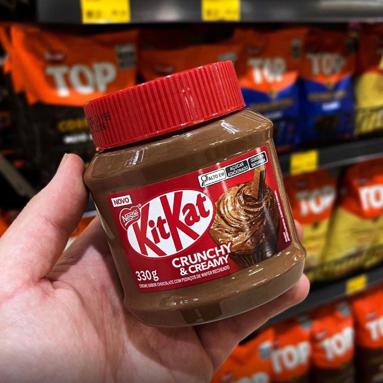 ESSE CREME É MINHA PAUSA KIT KAT EM POTINHO! 🍫