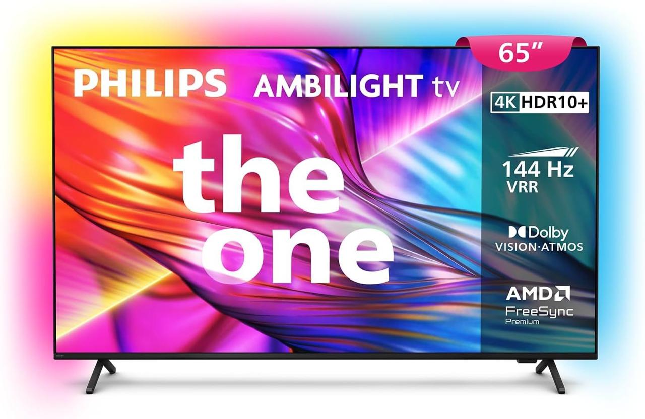 📺 AMBILIGHT 65" COM 144HZ