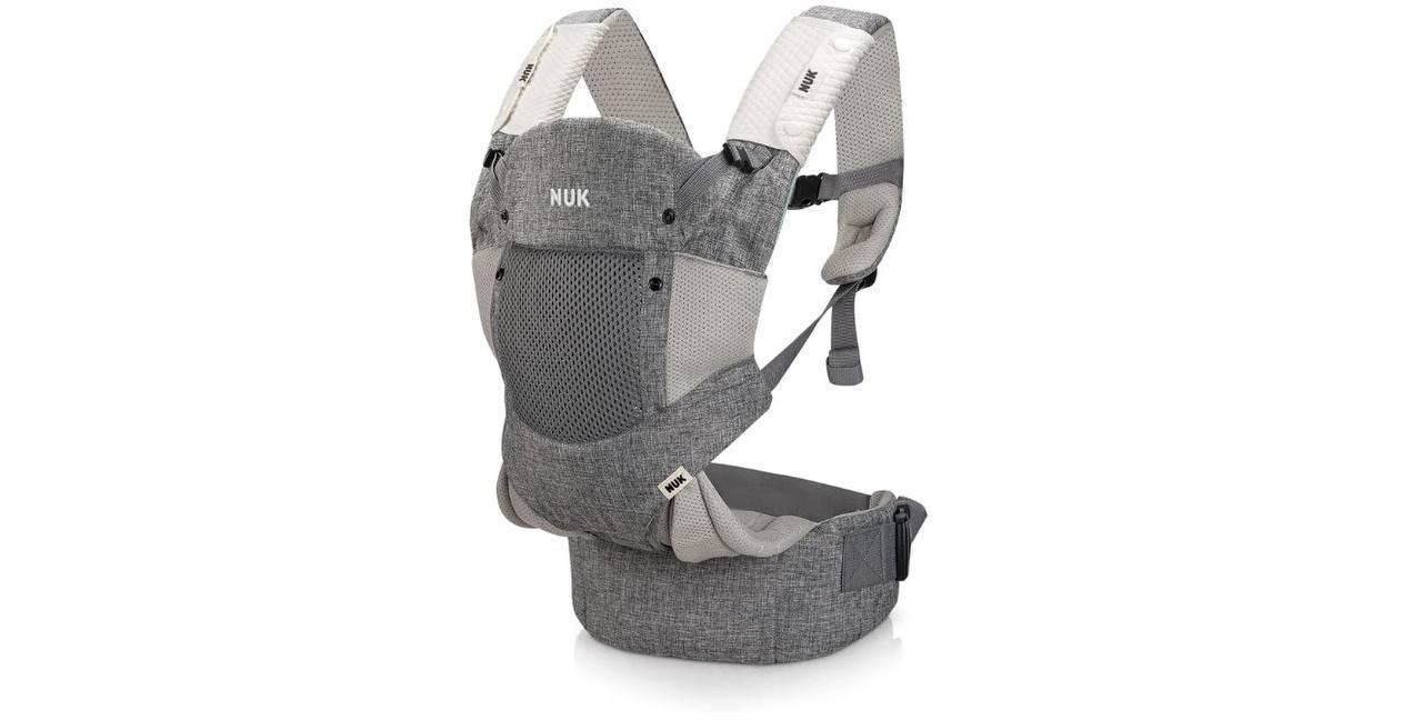 🫧  NUK Canguru 3 Em 1 Ergonômico Comfort Cinza