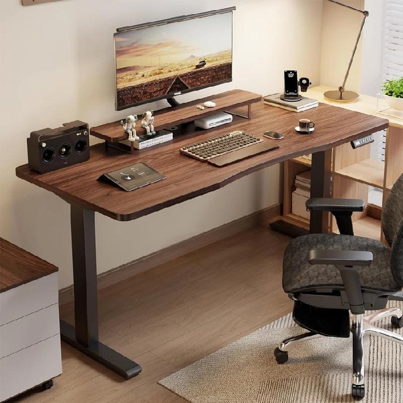 🪑 Mesa Elétrica com Regulagem de Altura e Memória – 72 a 120cm