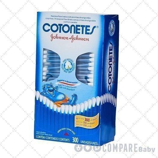 😍 Cotonetes Hastes Flexíveis,300un