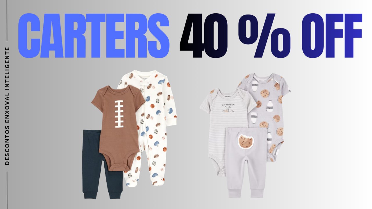 🚨🔥 40% OFF CARTER’S NA RIACHUELO | AGORA!!!!