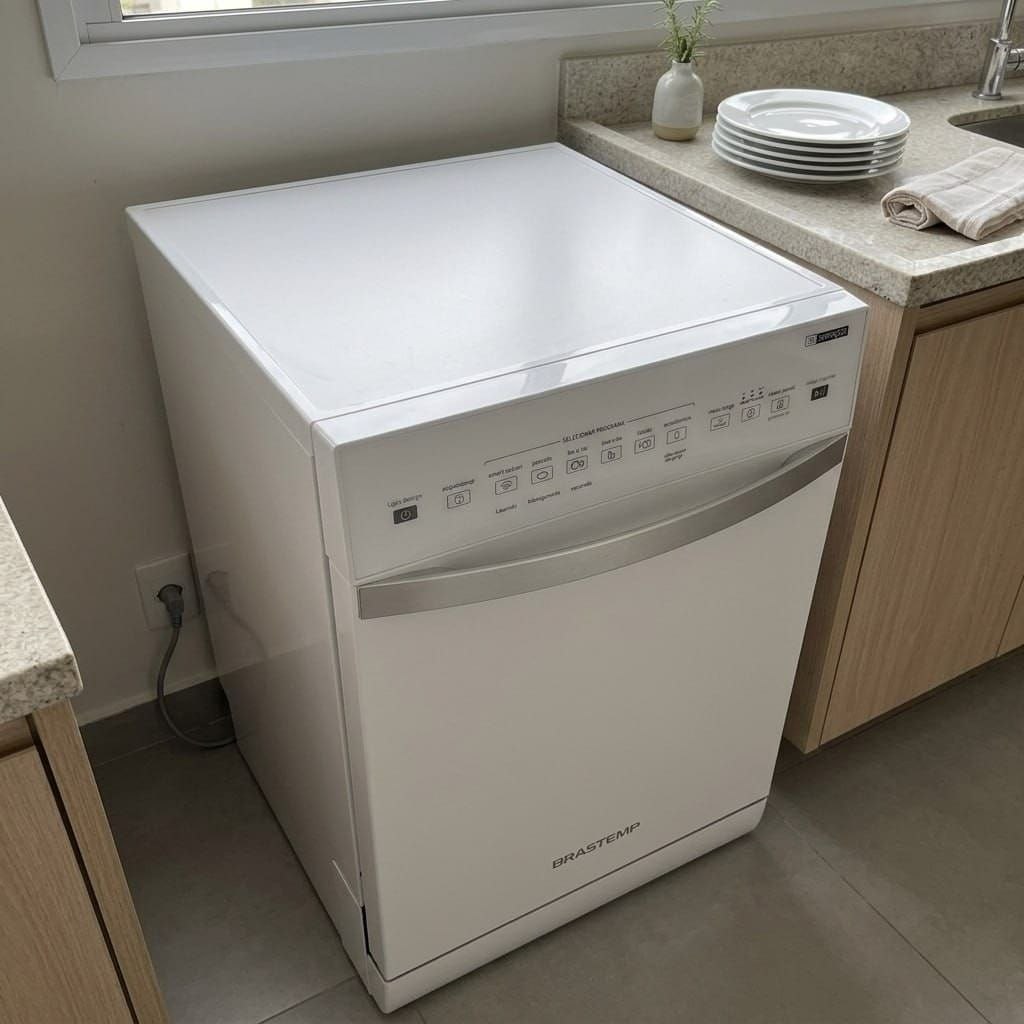 Lava-louças 10 Serviços Brastemp Branco Com Ciclo Pesado