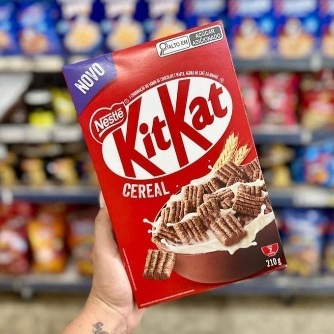 MANO ESSE 🥣 CEREAL MATINAL CHOCOLATE KITKAT RESOLVE TUDO
