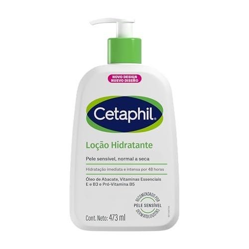 🛍️ Cetaphil Loção Hidratante Corporal e Facial para Pele Sensível, Normal a Seca 473ml -
