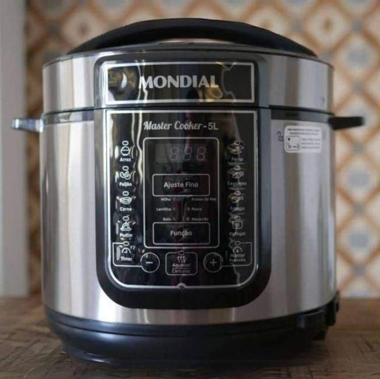 Panela de Pressão Elétrica Digital 5L, Mondial, 900W - PE-38
