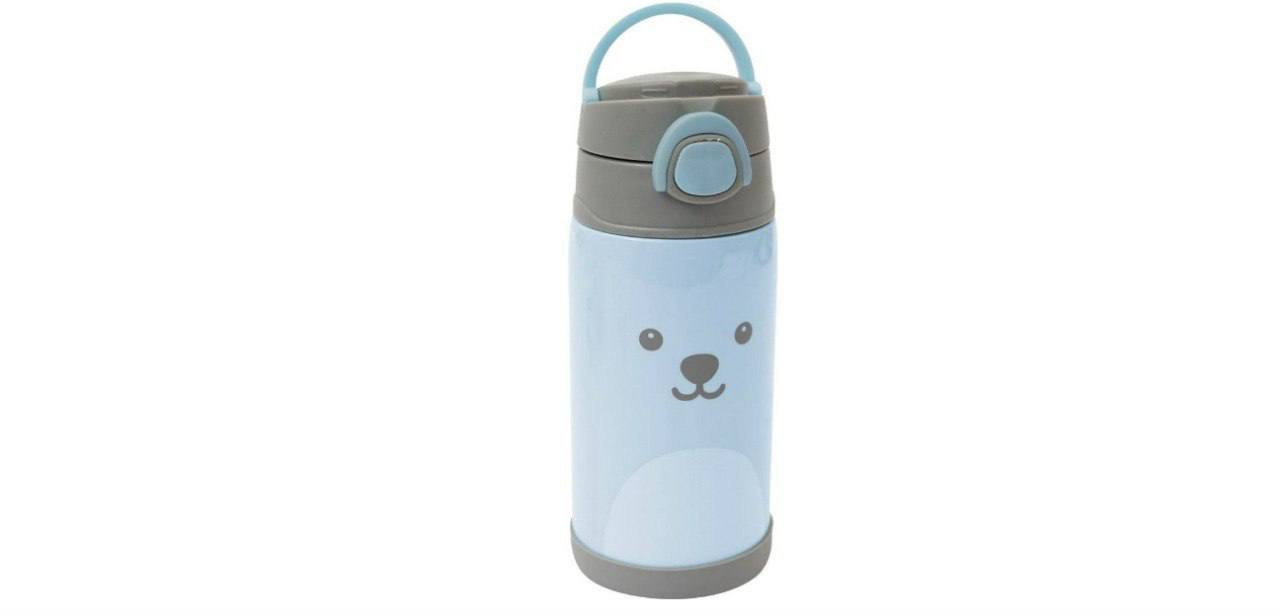 🫧  Buba Garrafa Termica Parede Dupla 400 Ml Gumy - Azul