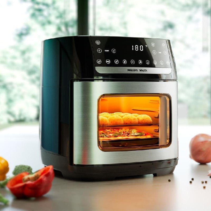 PRATICIDADE DE AIRFRYER COM VERSATILIDADE DE FORNO