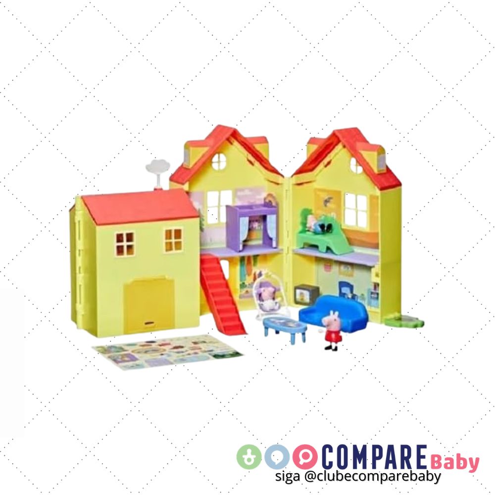 😍 Peppa Pig - Conjunto Casa da Família da Peppa