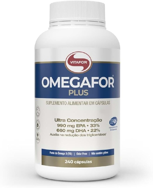 🛍️ Vitafor - Omegafor Plus - 240 Cápsulas