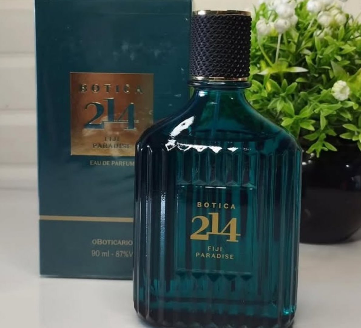 🌬 PERFUME BOTICA 214 FIJI PARADISE FOUGÈRE PRA CE FICAR BOM