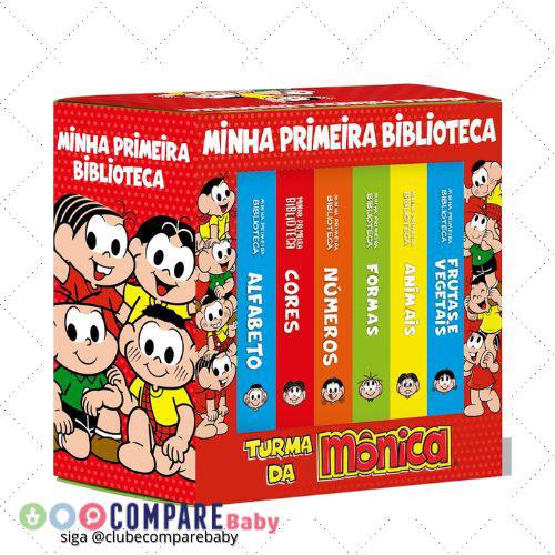 😍 Box - Turma da Mônica Coleção Minha Primeira Biblioteca