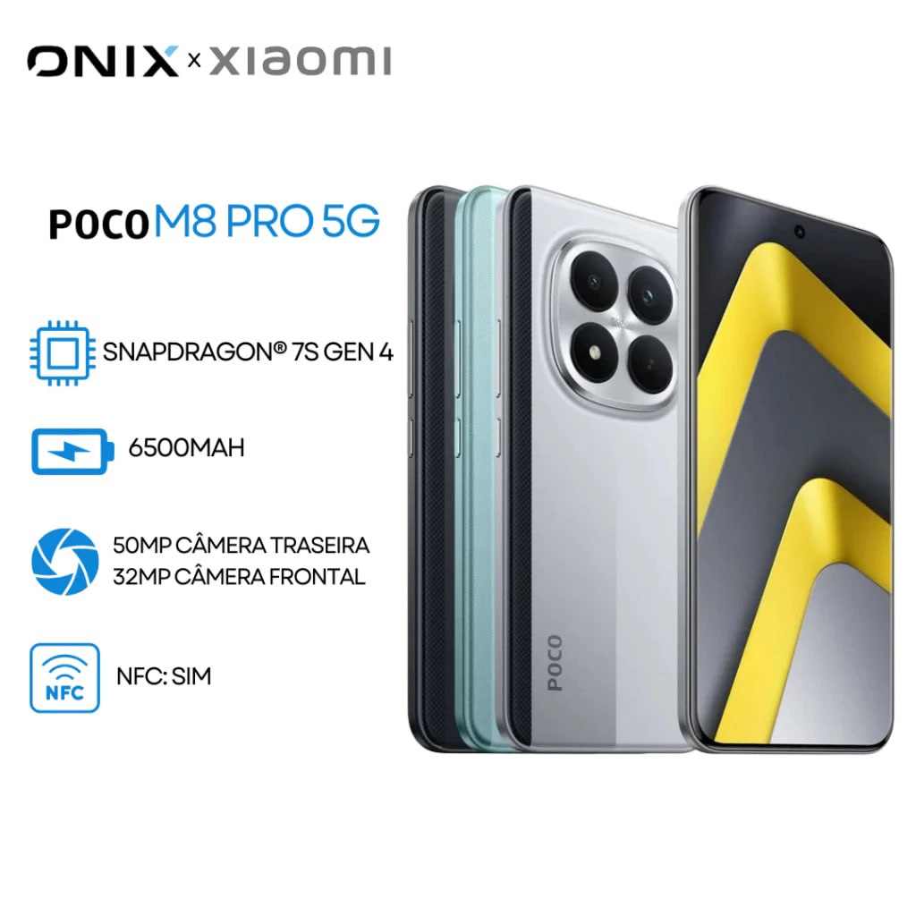 ⚡️ Snapdragon 7s Gen 4 pra deixar tudo mais ligeiro!
