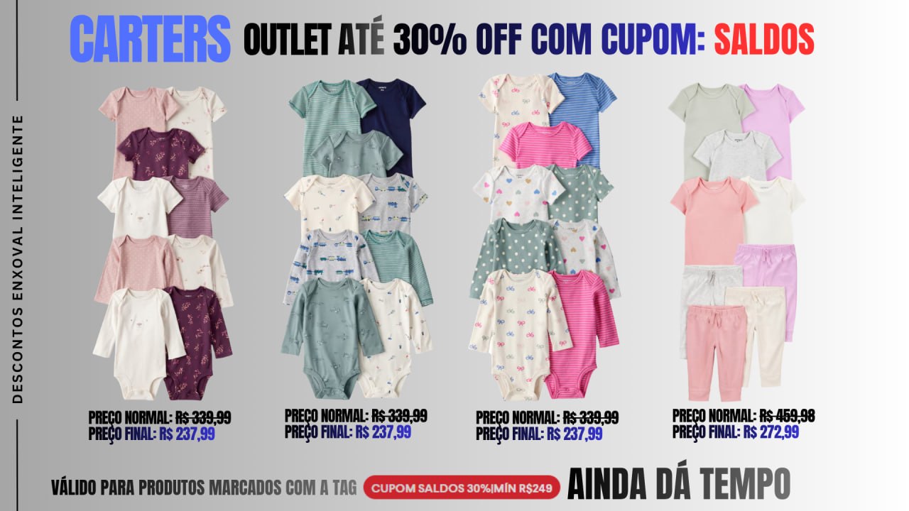 🚨🔥 CARTER’S OUTLET + 30% OFF EXTRA!