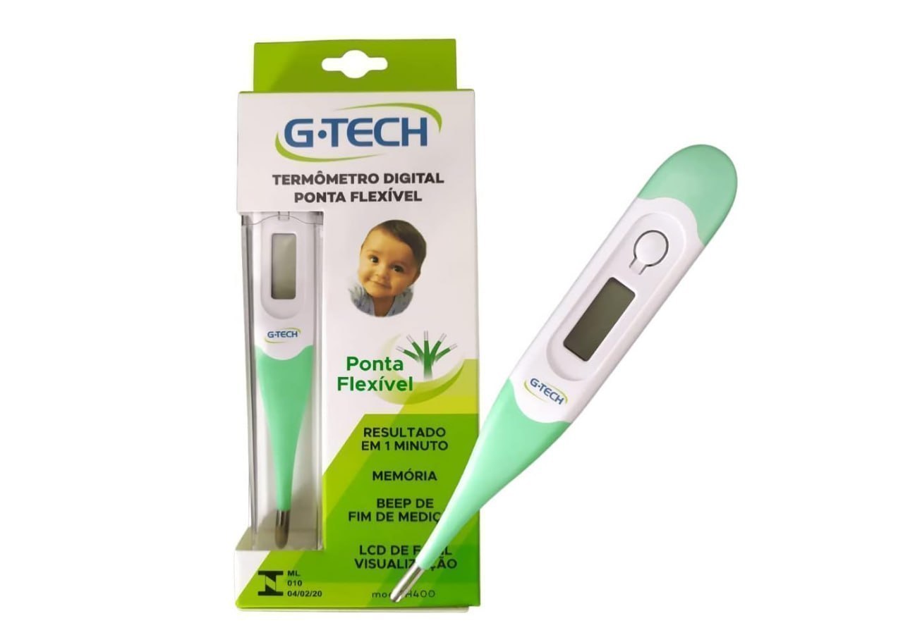 🫧 G-Tech, Termômetro Digital de Ponta Flexível