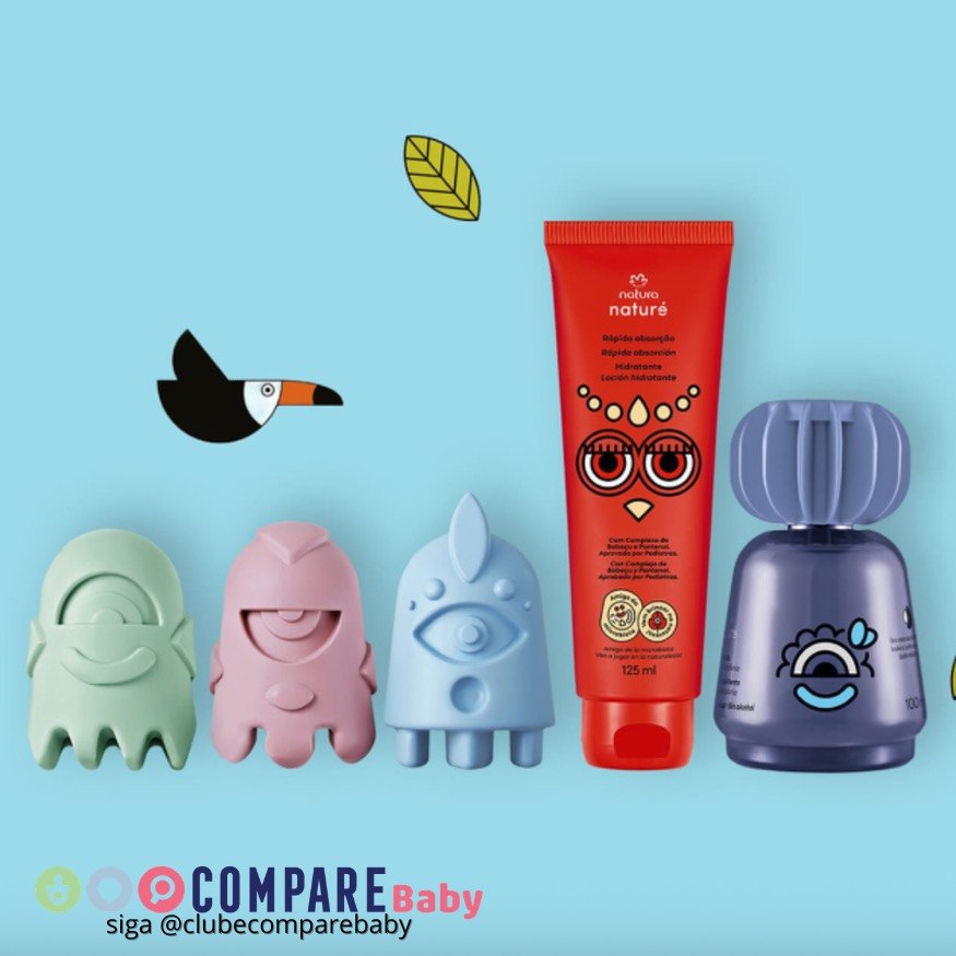 😍 Kit Naturé Colônia Catavento, Sabonete em Barra e Hidratante (3 produtos)