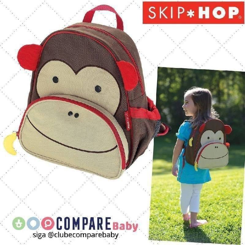 😍 Skip Hop, Mochila Zoo Macaco