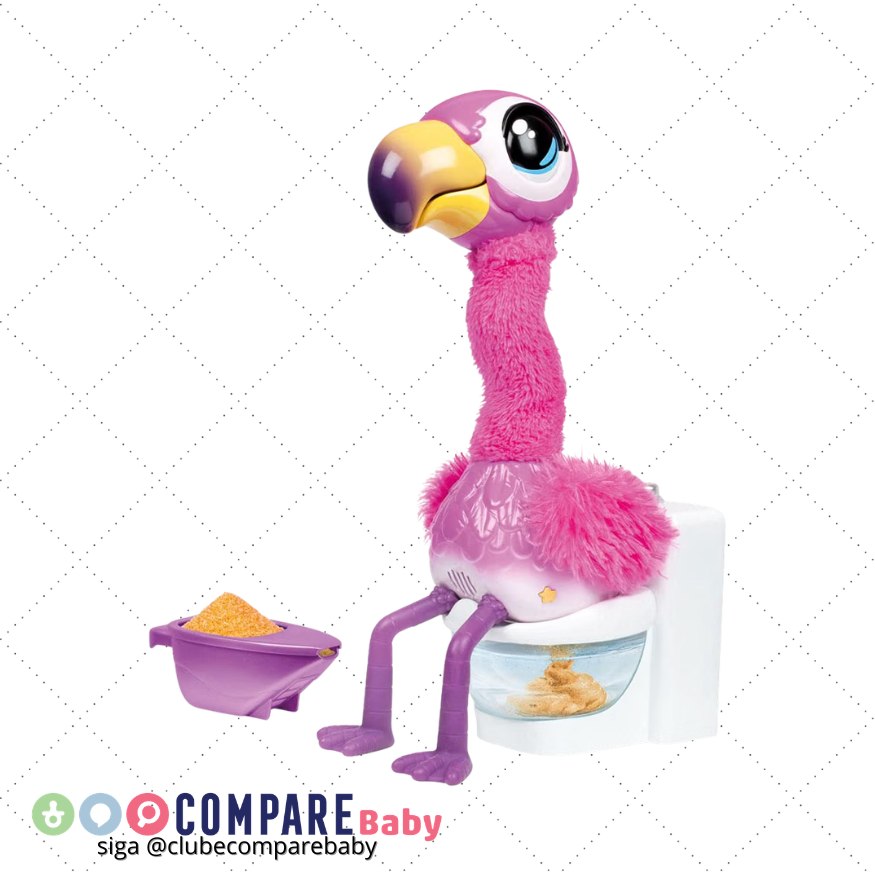 😍 Little Live Pets - Pelúcia Flamingo, Fun Divirta-se, Rosa