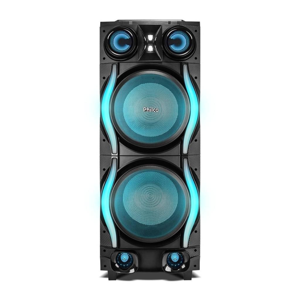 - Caixa de Som Philco Extreme Woofer Duplo 12" 2700W PCXE27000