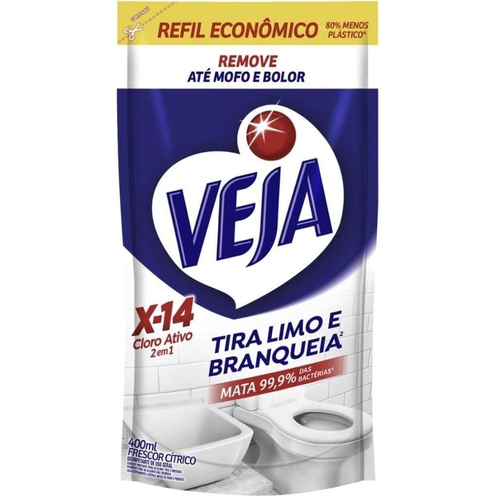 Veja X14 Limpador Tira Limo 400ml Refil