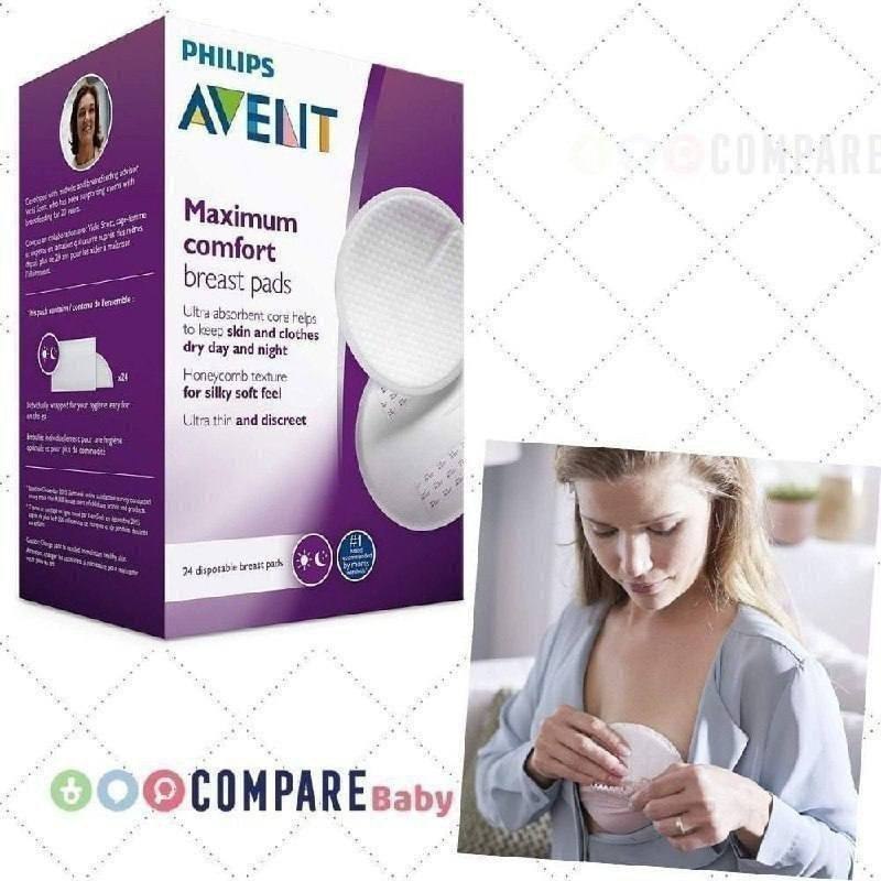 😍 Absorvente Descartável para Seios Dia e Noite Philips Avent 254/24