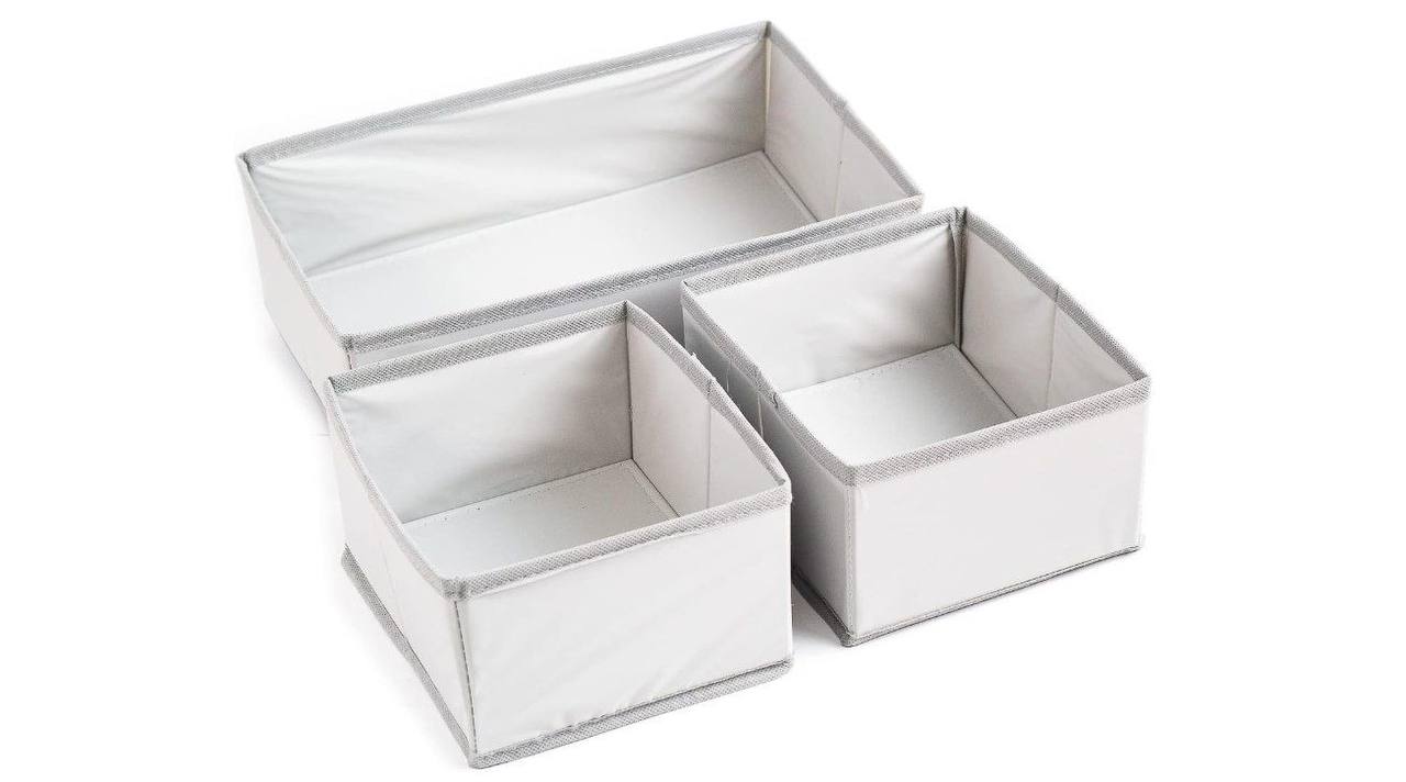 🫧 Organizador Multiuso Dobrável 3 Divisórias - Oikos