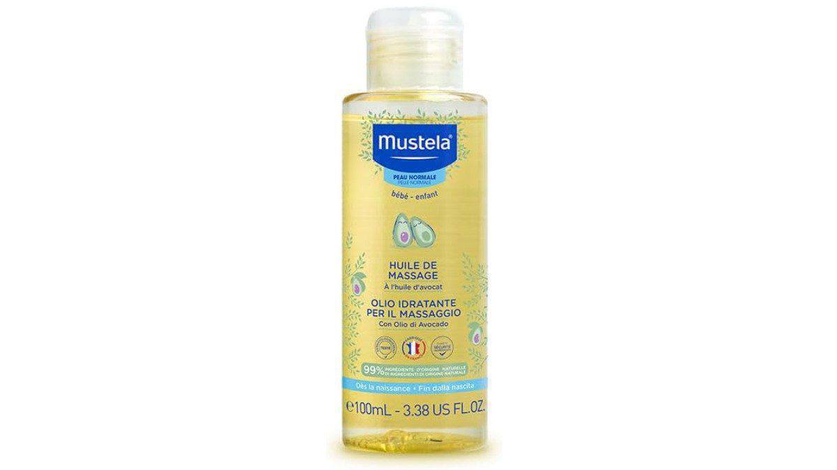 🫧 Mustela Óleo De Massagem Com Abacate Orgânico Hidrata A Pele Dos Bebês 99% De Ingredien