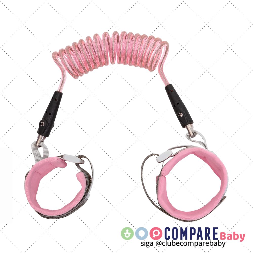 😍 Buba Cordão De Segurança Para Pulso Rosa