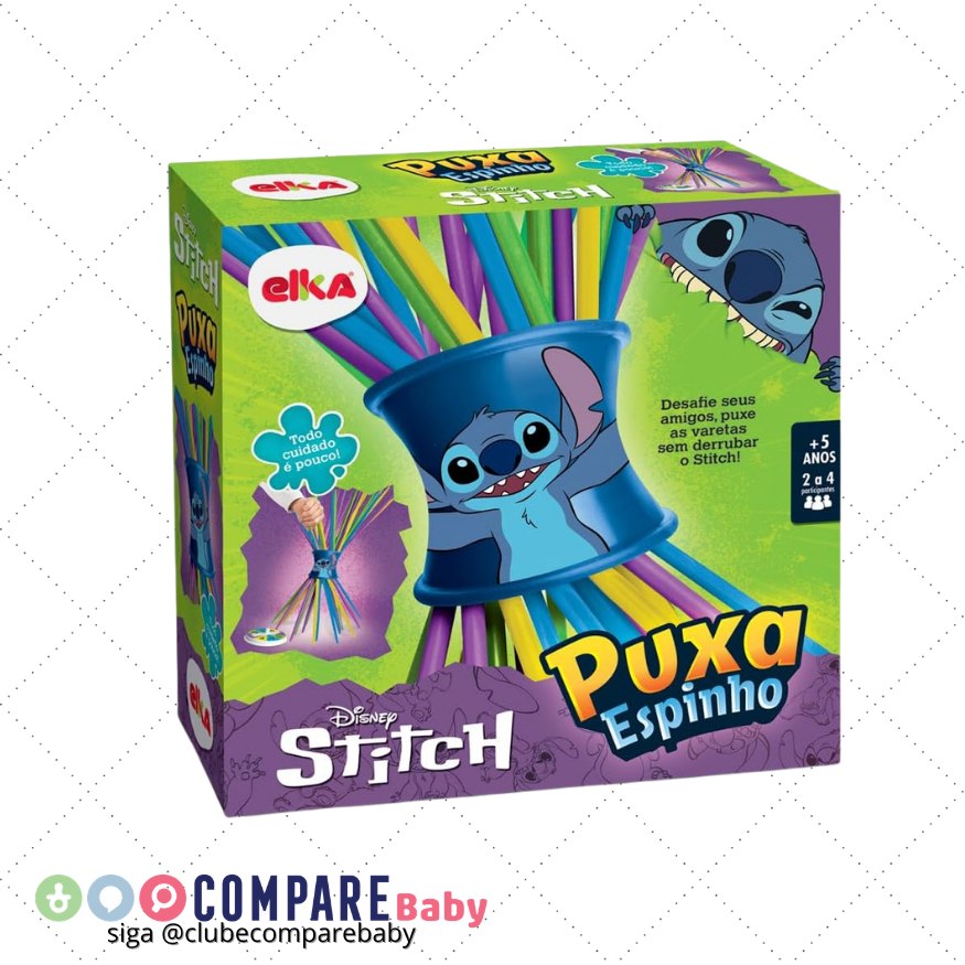 😍 Elka Puxa Espinho Stitch