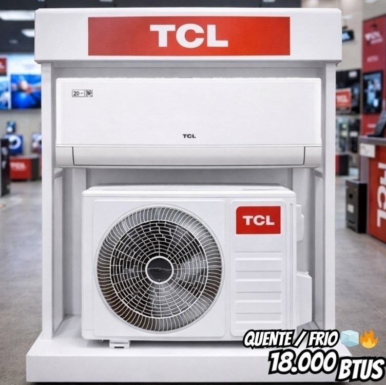 18 MIL QUENTE E FRIO! Ar Condicionado Split Hi Wall TCL T-Pro 2.0 Inverter 18.000 Btus Que