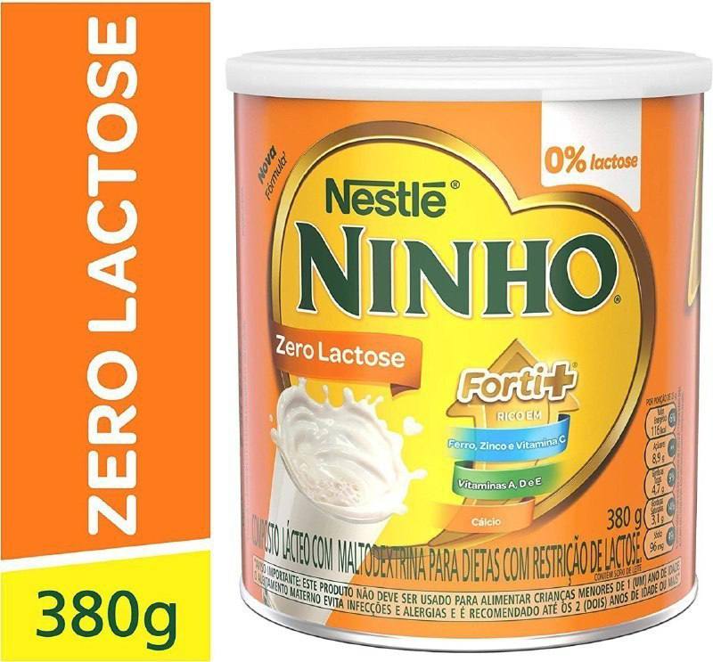 Nestle Forti+, Zero Lactose, Ninho, 380g