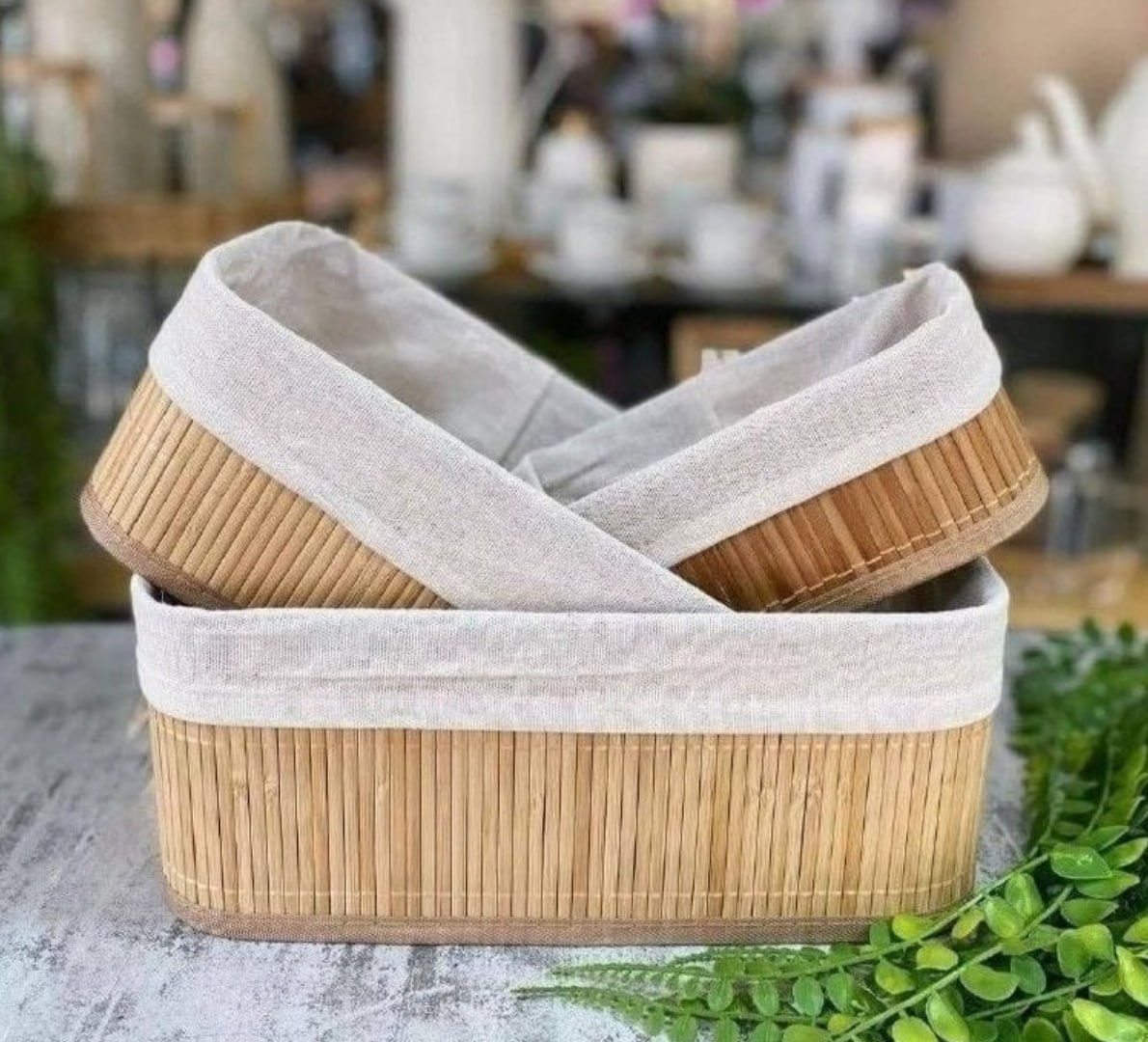 CESTO DE BAMBU PRA ORGANIZAR A BAGUNÇA DO ROLÊ, VELHO! 🧺