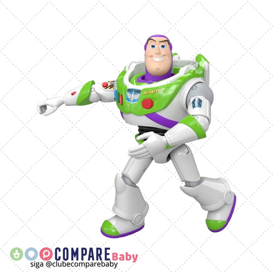 😍 Boneco Buzz Lightyear Toy Story Disney Pixar Mattel