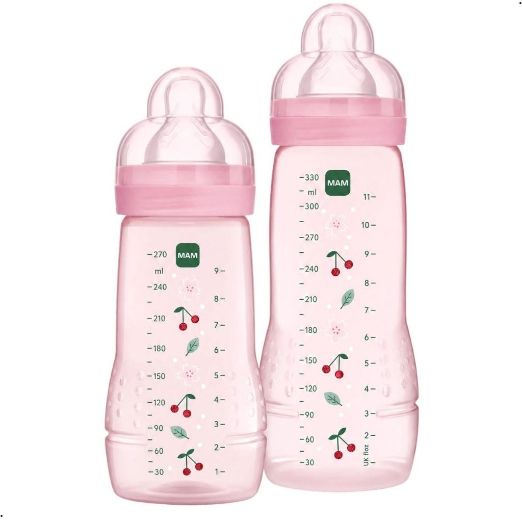 🛍️ Kit Mamadeira Mam Antivazamento 270ml e 330ml Easy Active