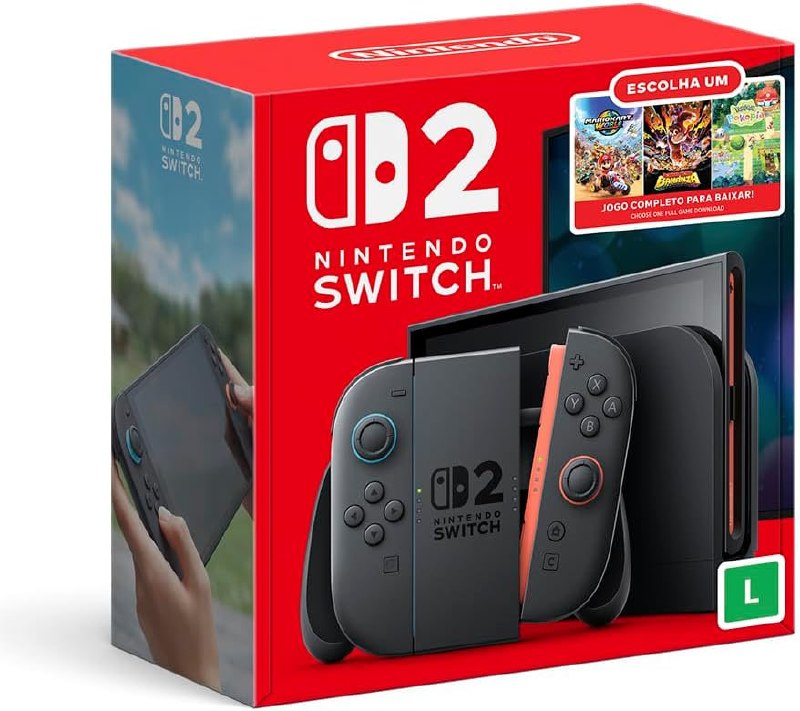 🎮 SWITCH 2 CHEGOU PRA DOMINAR