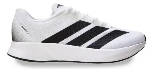 🛍️ Tênis Masculino Duramo Rc 2 adidas Cloud White / Core Black / Carbon. Liso 40 Br