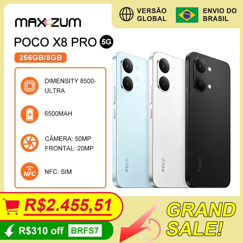 Xiaomi Poco X8 PRO 5G 8GB 256GB