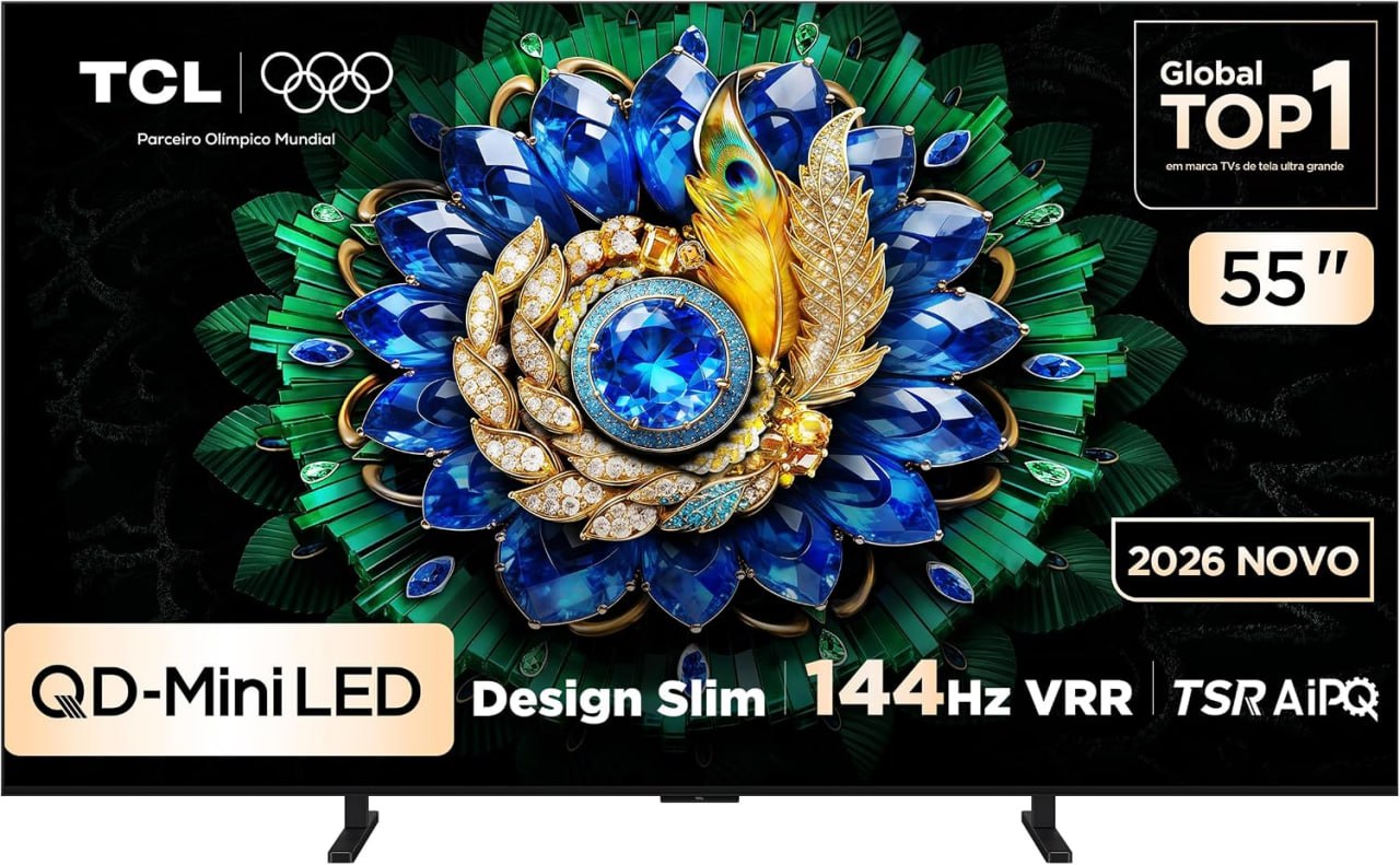🎬 MINI LED 4K CONTRASTE CINEMA EM CASA