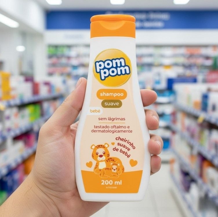 Shampoo Pom Pom Suave 200ml