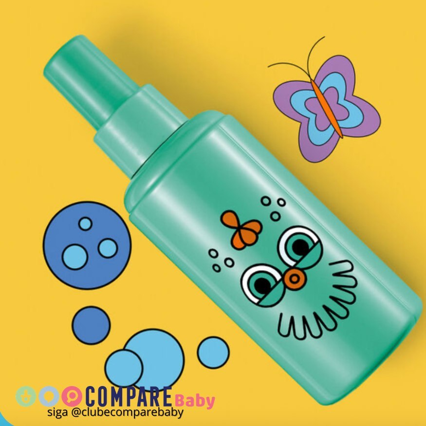 😍 Spray Desembaraçante Infantil 4 a 8 anos Naturé 150ml